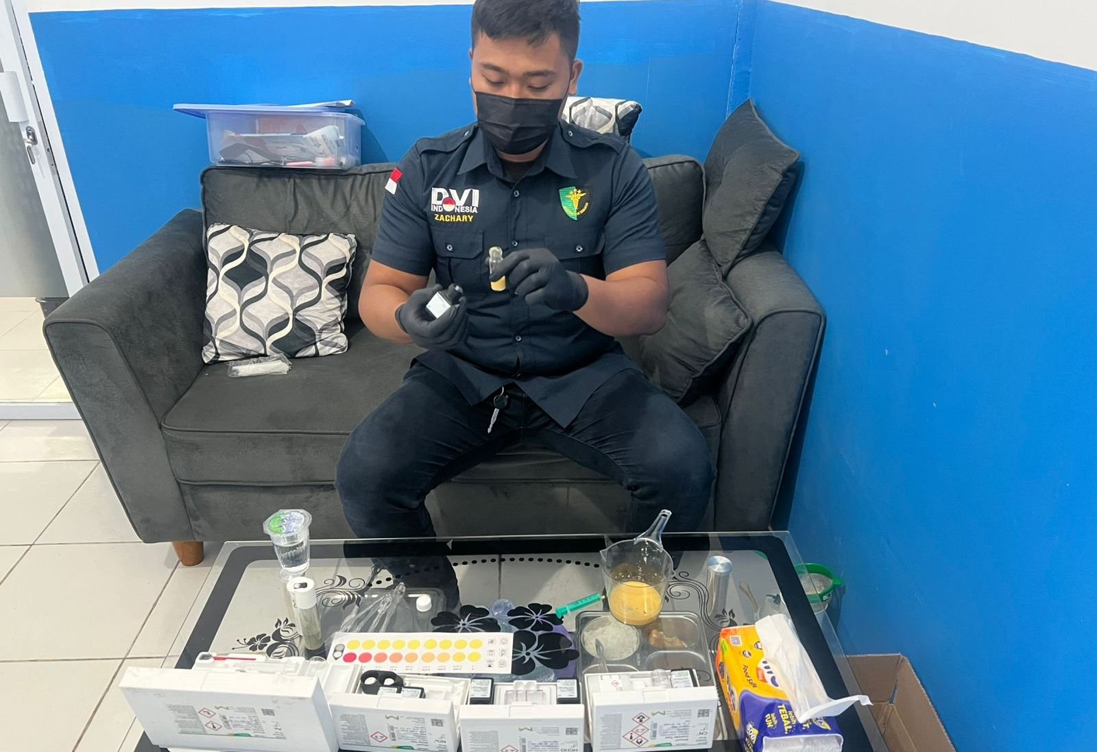 Pastikan MBG Aman Dikonsumsi, Dokkes Polresta Mamuju Intensifkan Food Security