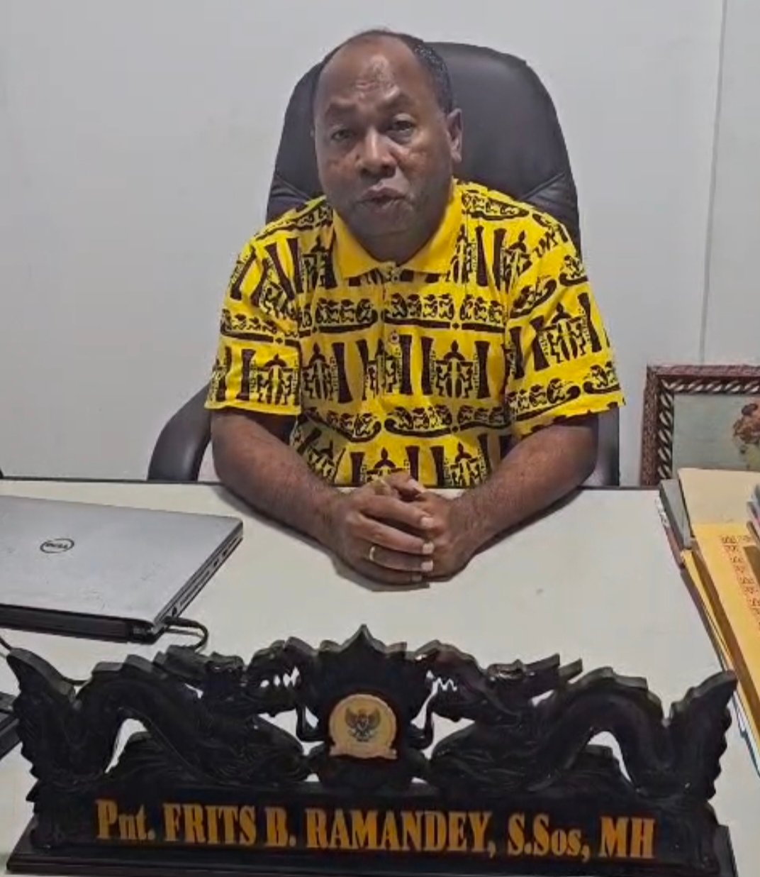 Dukungan dari Papua: Ketua Komnas HAM Papua, Nilai Polri Harus Tetap di Bawah Presiden demi Cegah Pelanggaran HAM