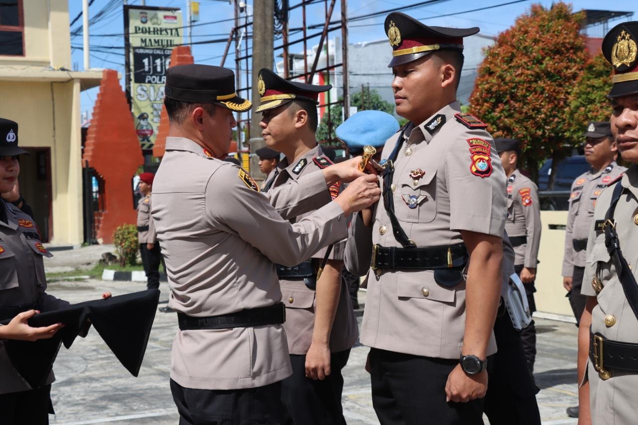 Mutasi Strategis Polresta Mamuju: Kapolresta Dorong Kinerja Humanis dan Profesional