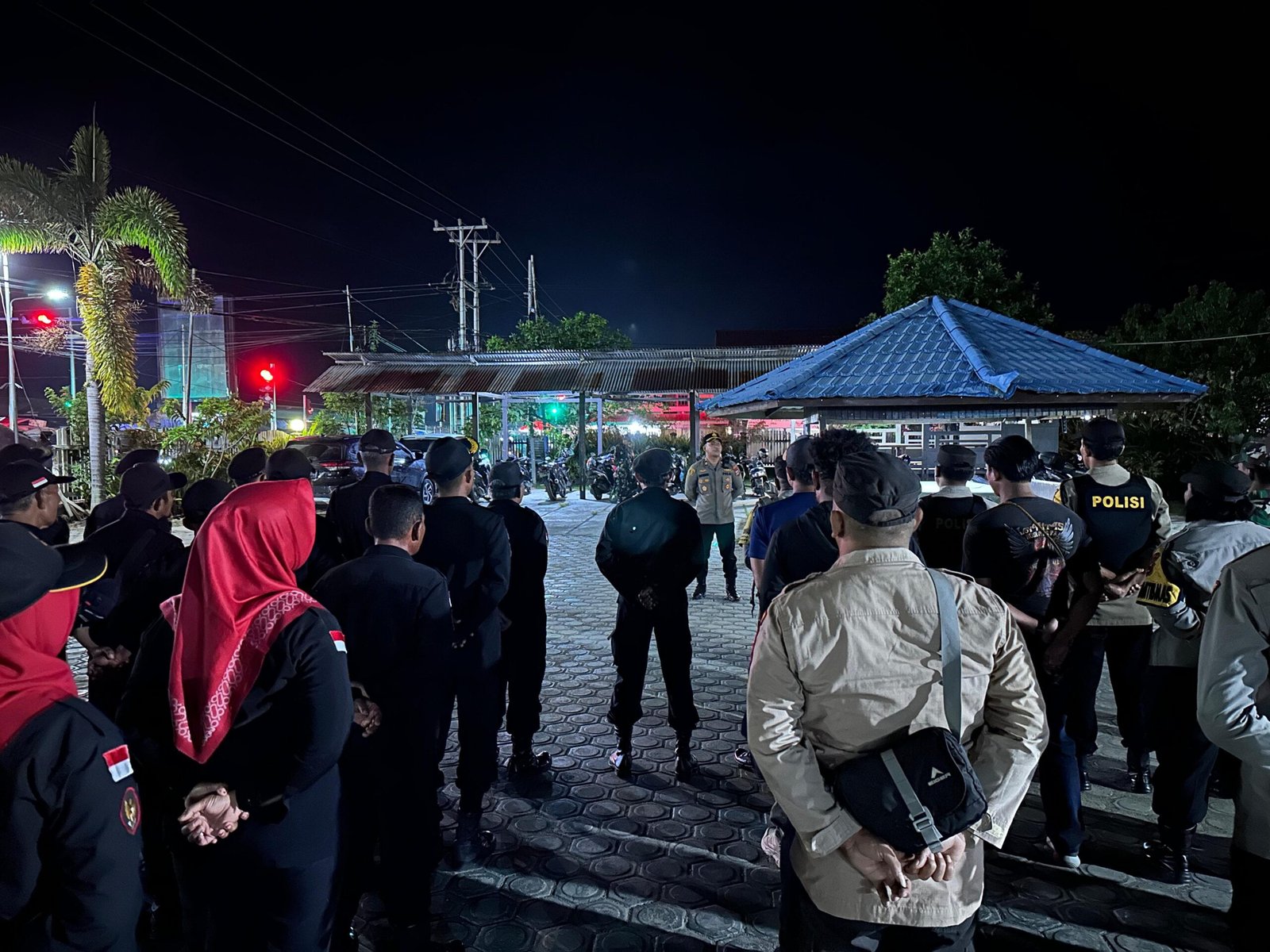 Antisipasi Gangguan Kamtibmas, Polsek Nabire Barat Gelar Patroli Malam Terpadu