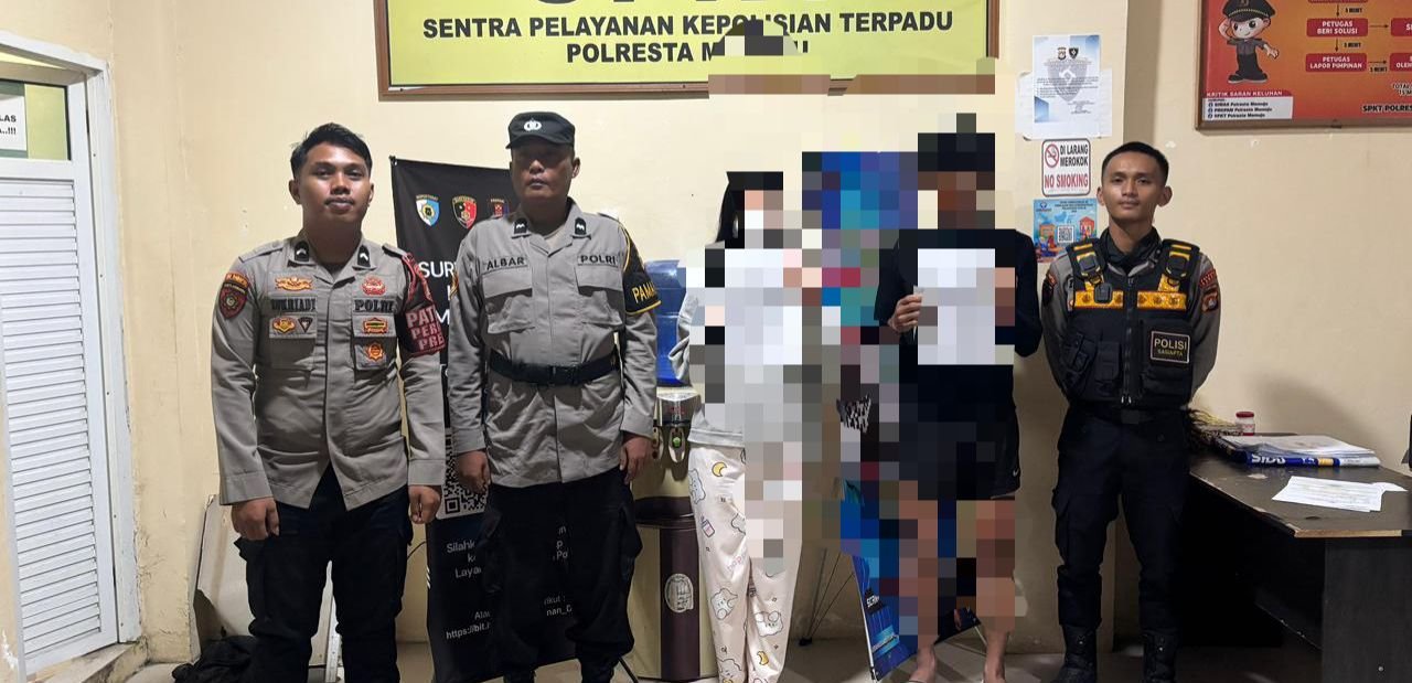 Tim Patmor Polresta Mamuju Tindaklanjuti Laporan Warga soal Pasangan Bukan Suami Istri Tinggal Serumah
