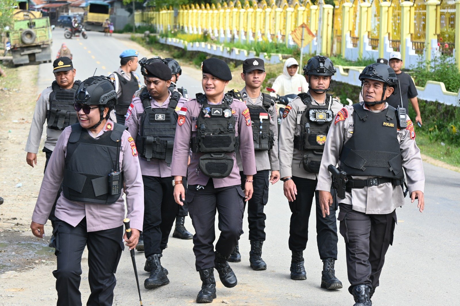 Kapolres Turun ke Pasar Ikebo: Senjata Tajam dan Ulah Oknum Pemuda Jadi Sorotan Serius di Dogiyai