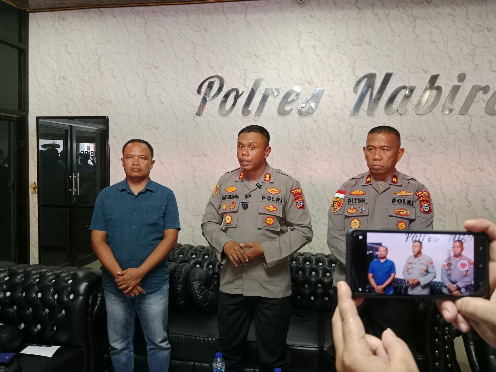Kapolres Nabire Buka Suara soal Tambang Liar: “Kami Tak Pernah Terbitkan Izin, Jangan Bias Informasi!”