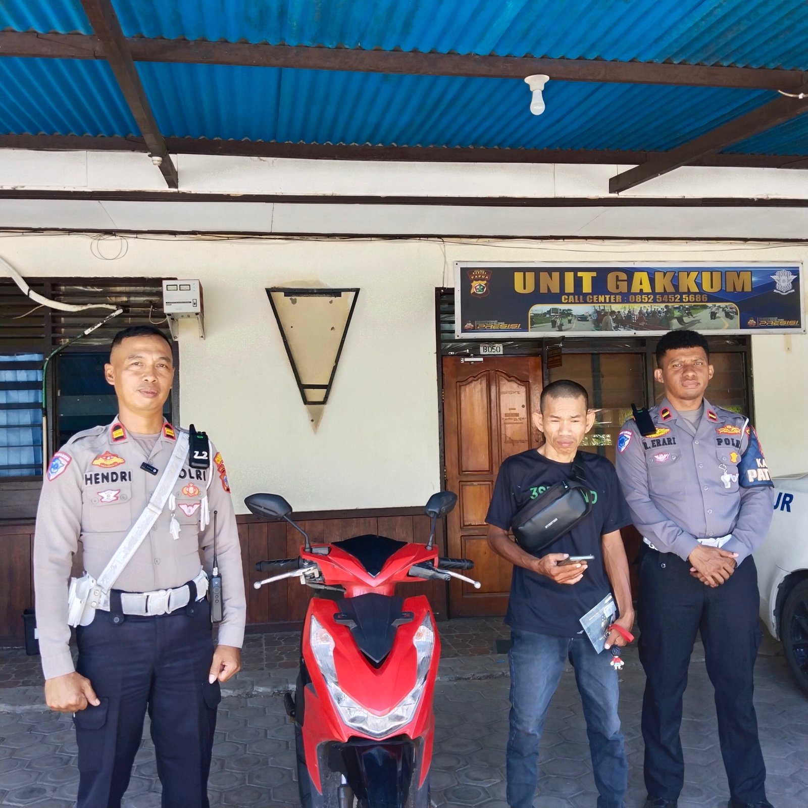 Motor Dicuri 4 Bulan, Akhirnya Kembali ke Tangan Pemilik: Operasi Noken 2026 Polres Nabire Bongkar Curanmor