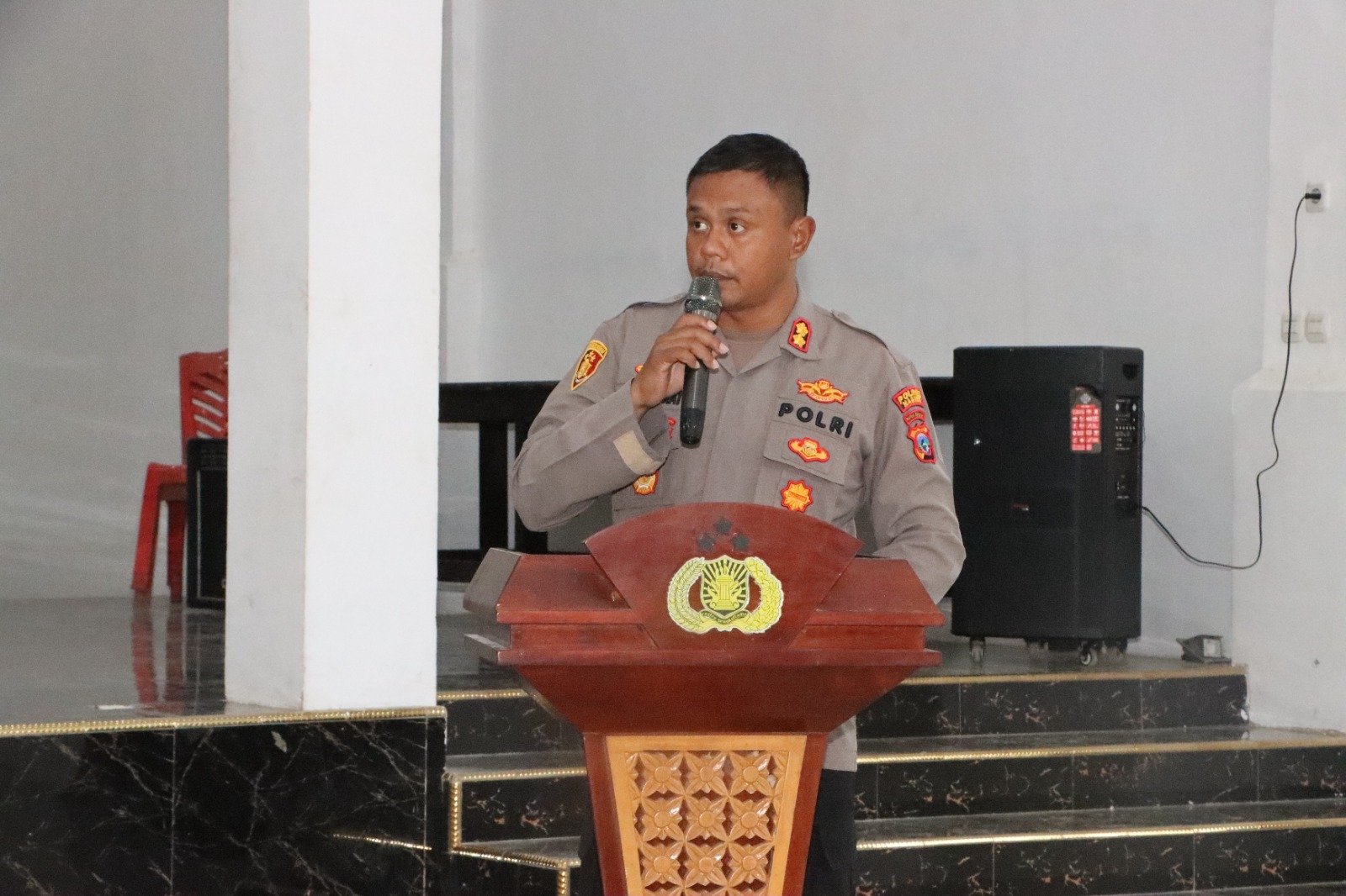 Kapolres, AKBP Samuel D. Tatiratu Pimpin Latihan Ops Ketupat Noken 2026, Matangkan Pengamanan Idul Fitri