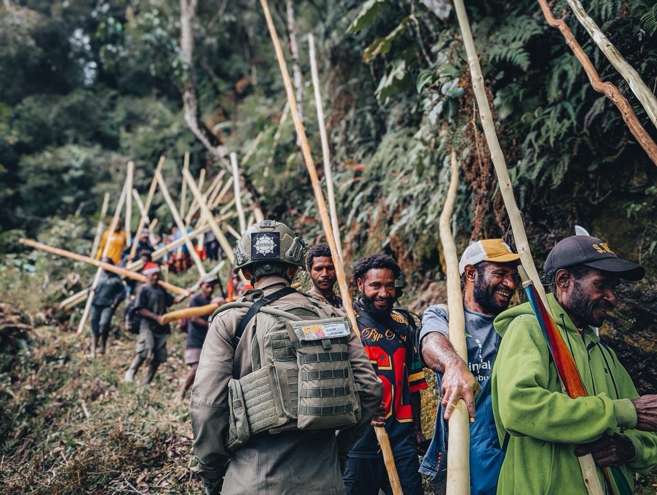 Lebaran Tanpa Pulang: Kisah Sunyi Aparat di Kiwirok Demi Indonesia Tetap Aman