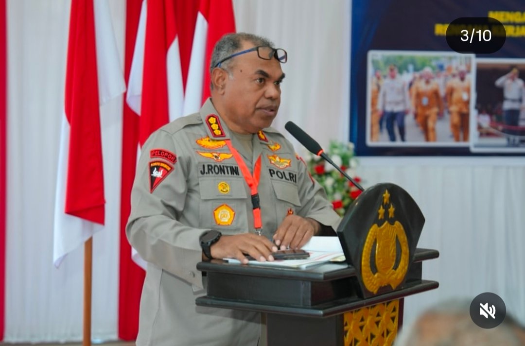Rapim 2026 Digelar, Kapolda Jermias Rontini Tekankan Pengamanan Agenda Strategis Papua Tengah