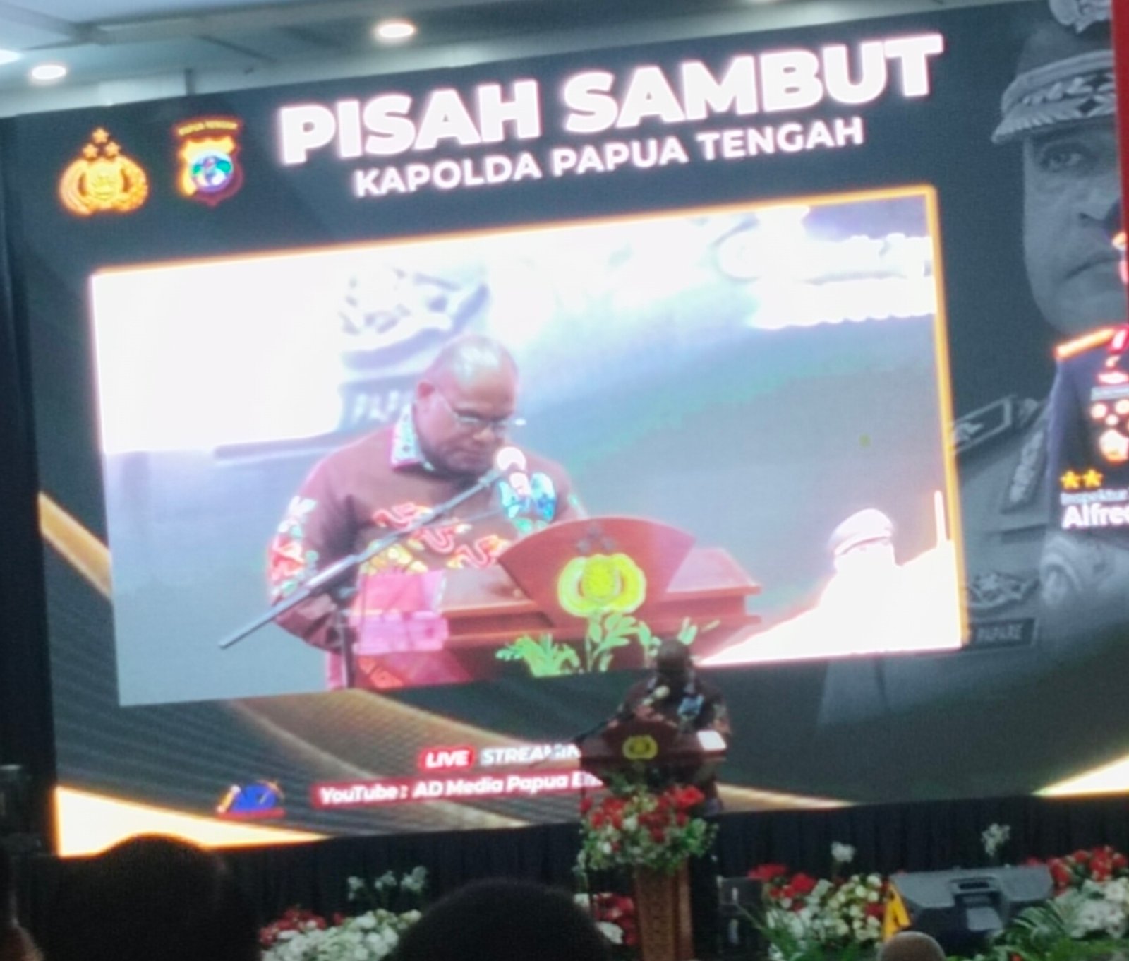 “Tak Ada yang Dibawa Selain Pertemanan”: Pesan Gubernur Papua Tengah di Momen Pisah Sambut Kapolda