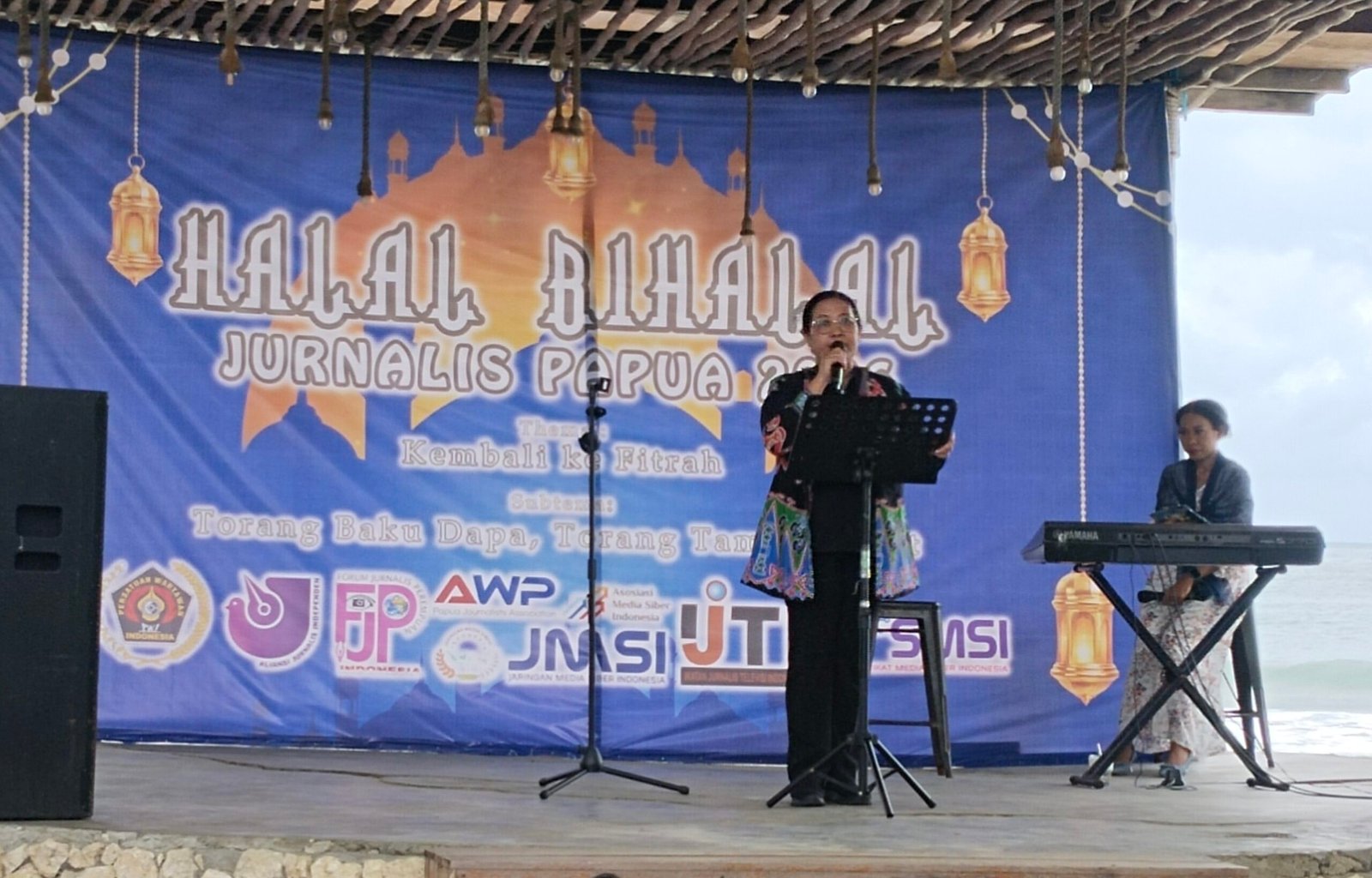“Tak Ada Mantan Jurnalis!” Suzanna Wanggai Bongkar Peran Vital Pers di Papua Saat Halal Bihalal