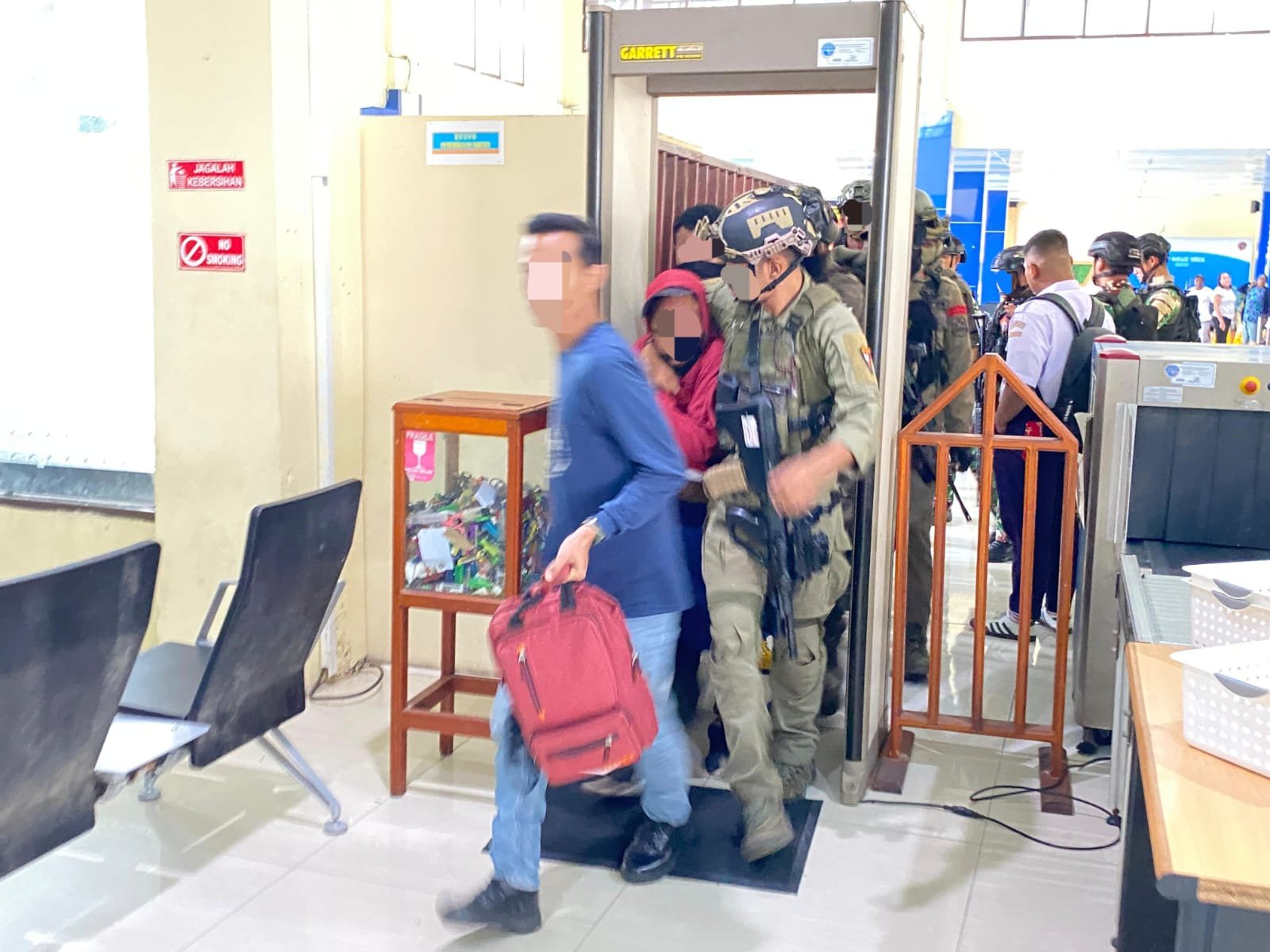 Wadanyon KKB Yahukimo Dibekuk di Bandara, Gudang Amunisi dan Senjata Terbongkar di Dekai