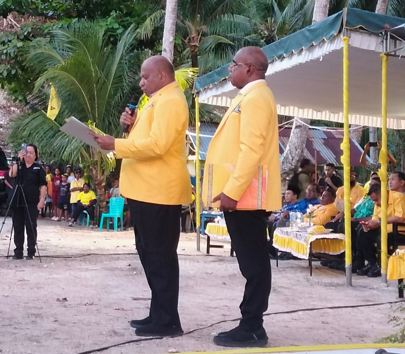 Mathius Fakhiri Tancap Gas Konsolidasi Golkar se-Papua, Dari Serui hingga Biak: Partai Harus Jadi Jantung Aspirasi Rakyat