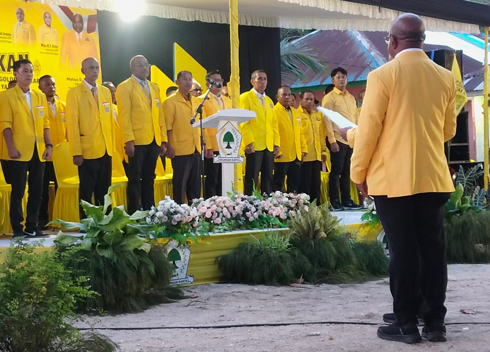 “MDF Gebrak Kader Golkar Yapen: Jangan Duduk Diam, Turun ke Kampung dan Menangkan Hati Rakyat!”