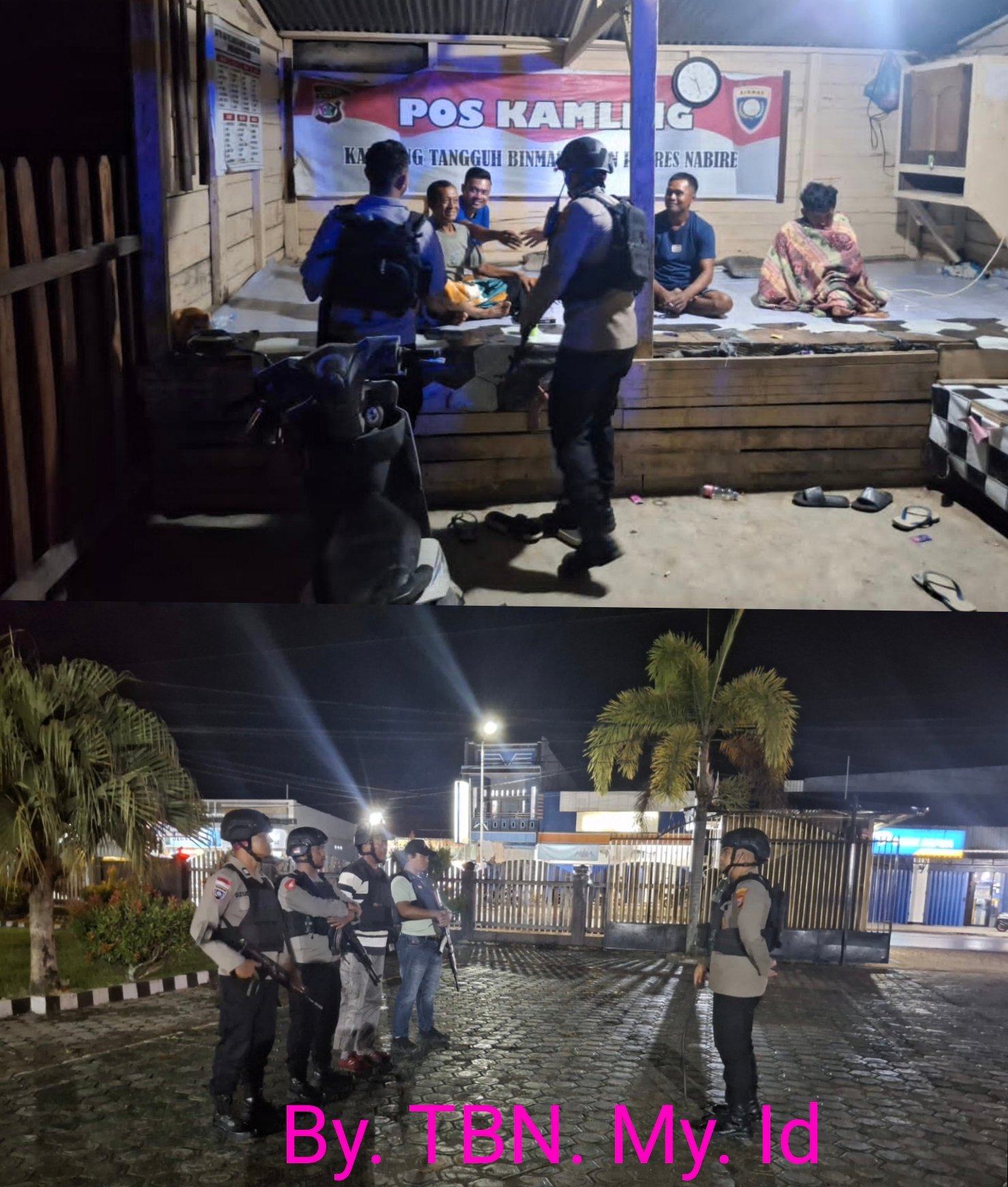 Patroli Malam di Nabire Barat Berujung Temuan Mencurigakan, Honda Verza Diamankan Polisi