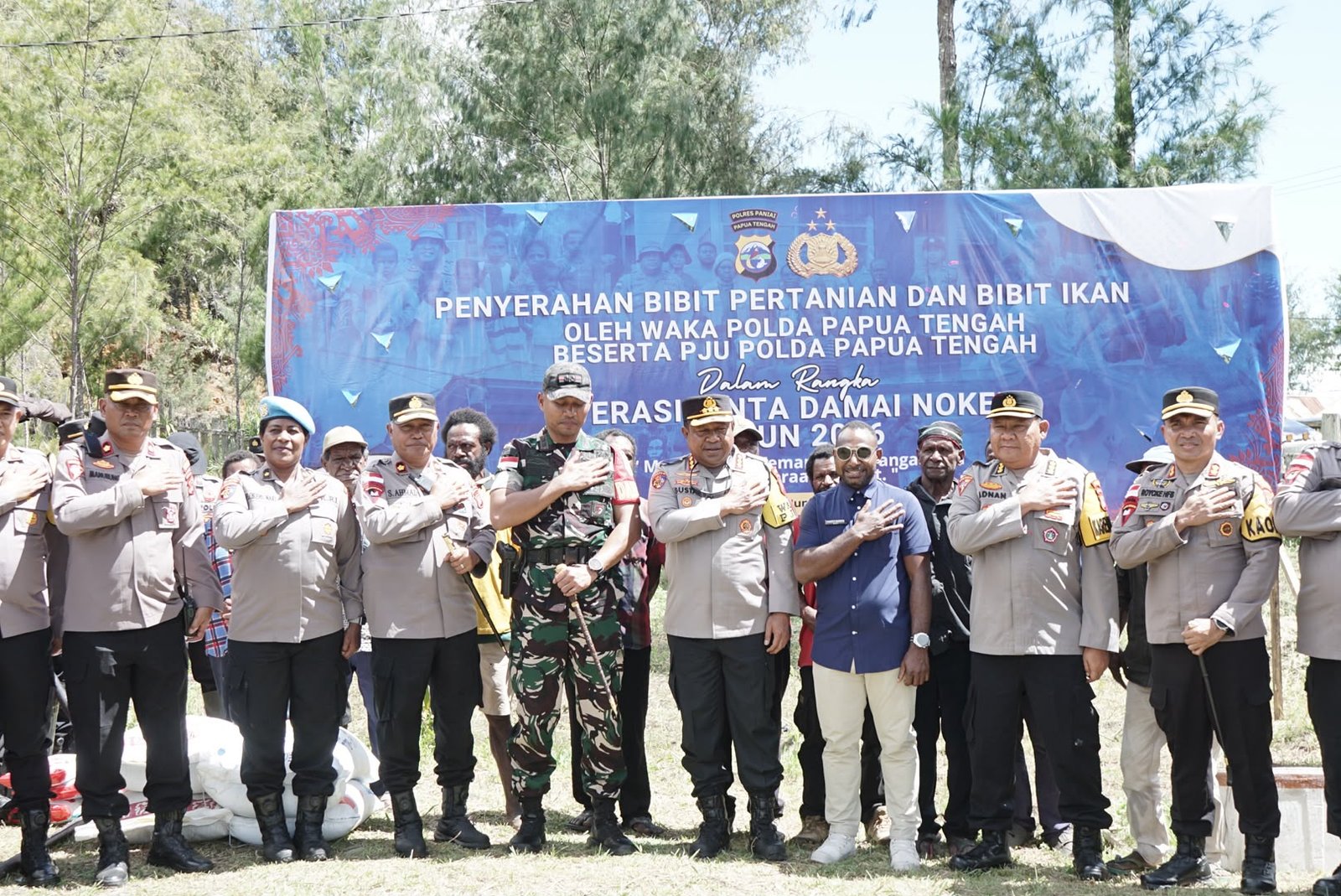 Wakapolda Papua Tengah Turun Langsung ke Paniai, Program Ekonomi Kerakyatan Jadi Sorotan Operasi Cinta Damai Noken 2026