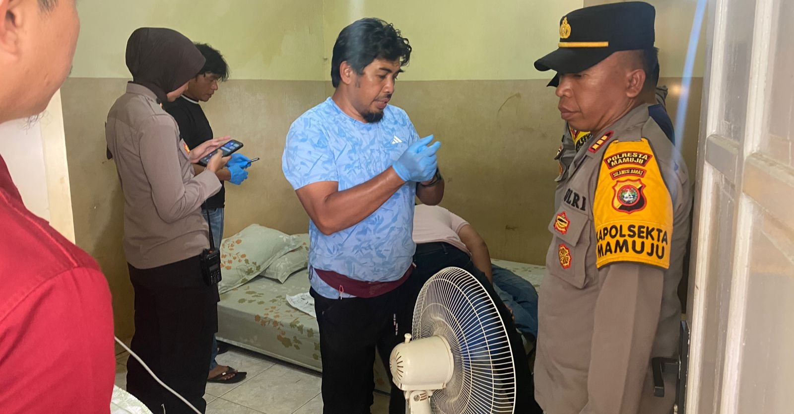 Pria 64 Tahun Ditemukan Tewas di Kamar Wisma Mamuju, Polisi Buru Perempuan yang Terakhir Bersamanya