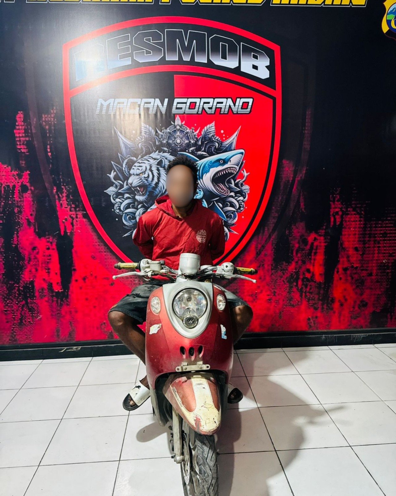 Polres Nabire Ringkus Pelaku Curanmor, Motor Curian Berhasil Diamankan, Satu Rekan Masih Diburu