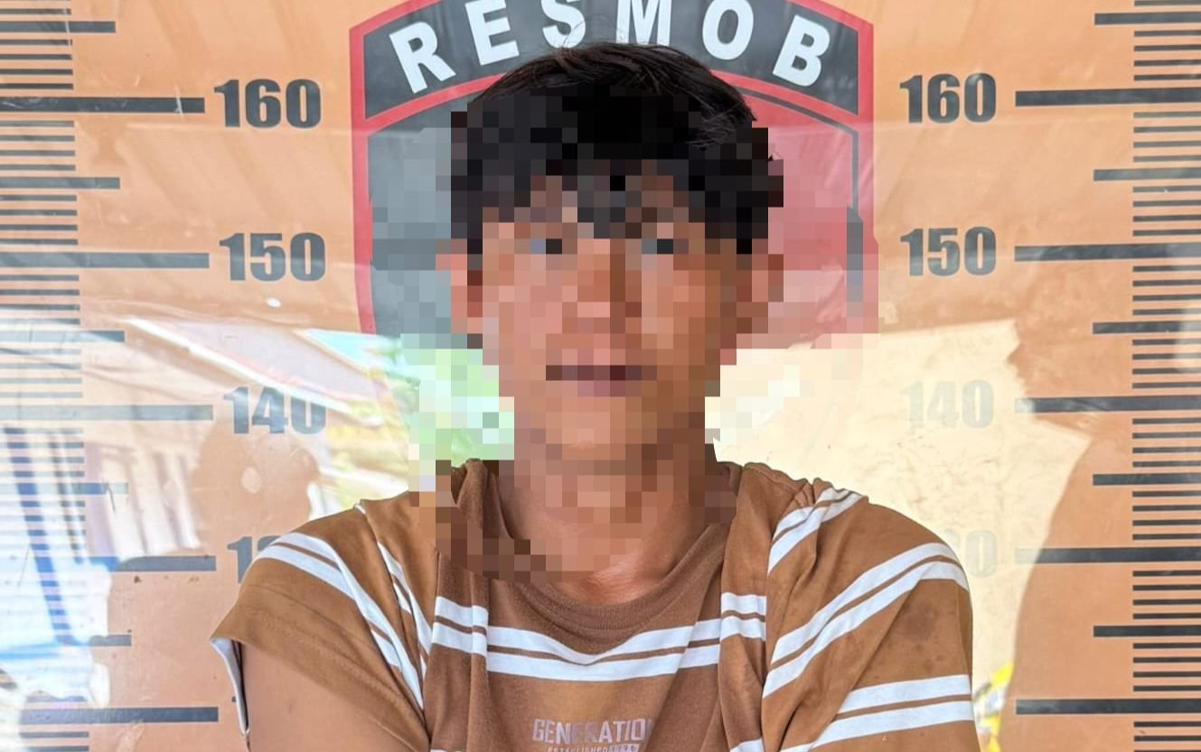 Jambret Berkedok Driver Ojol di Mamuju Ditangkap, Sasar Wanita di Jalan Sepi, Polisi Sita Jaket Grab hingga Motor Pelaku