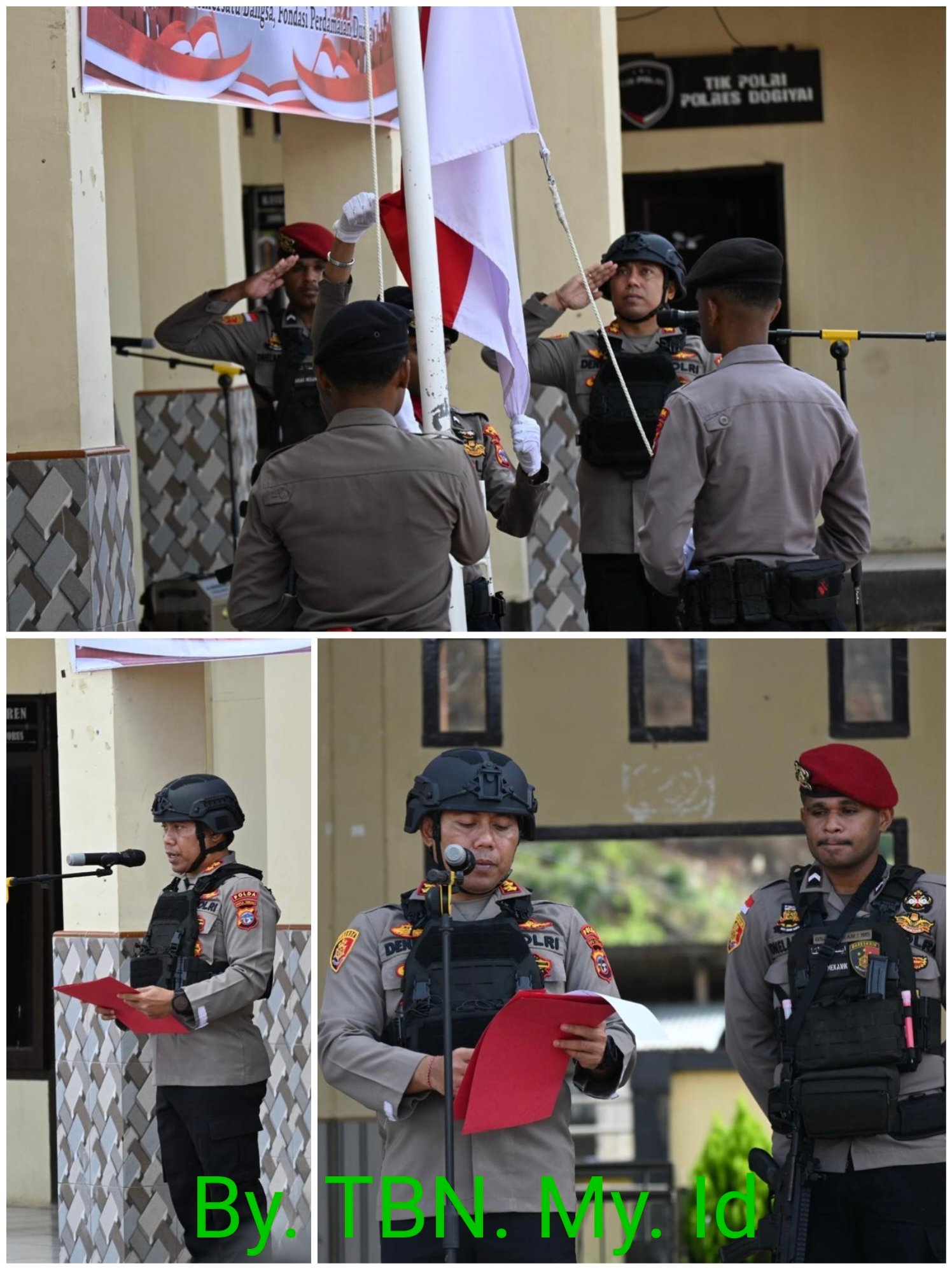 Hari Lahir Pancasila di Dogiyai, Kapolres Tegaskan Pancasila Jadi Benteng Persatuan di Tengah Tantangan Papua Tengah