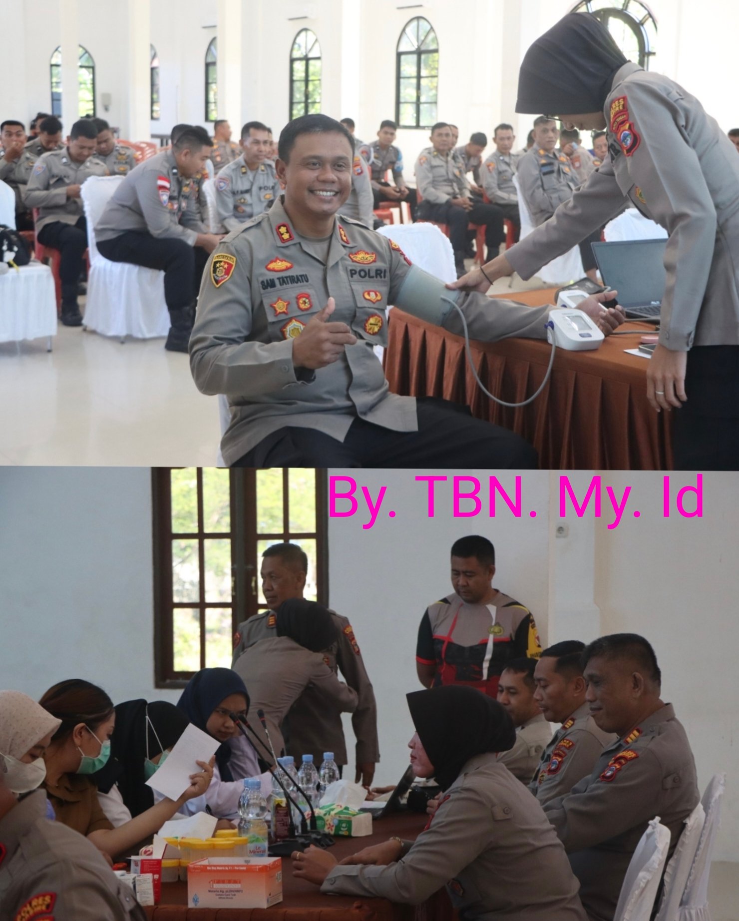 Sambut HUT Bhayangkara ke-80, Polres Nabire Bikin Gebrakan: Puluhan Personel Serbu Cek Kesehatan Gratis, Deteksi Dini Penyakit Jadi Prioritas