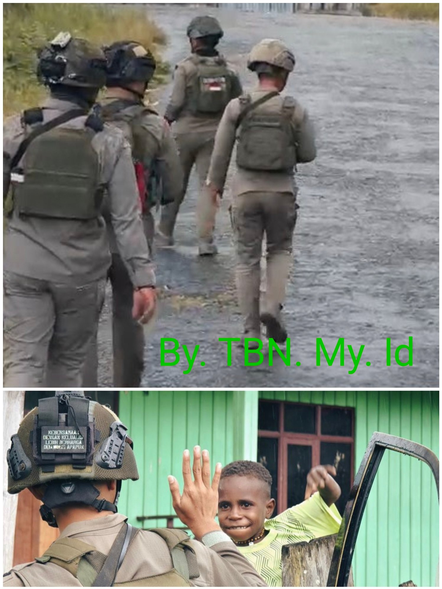 Sentuh Langsung Masyarakat, Patroli Damai Cartenz Perkokoh Stabilitas Keamanan di Sinak