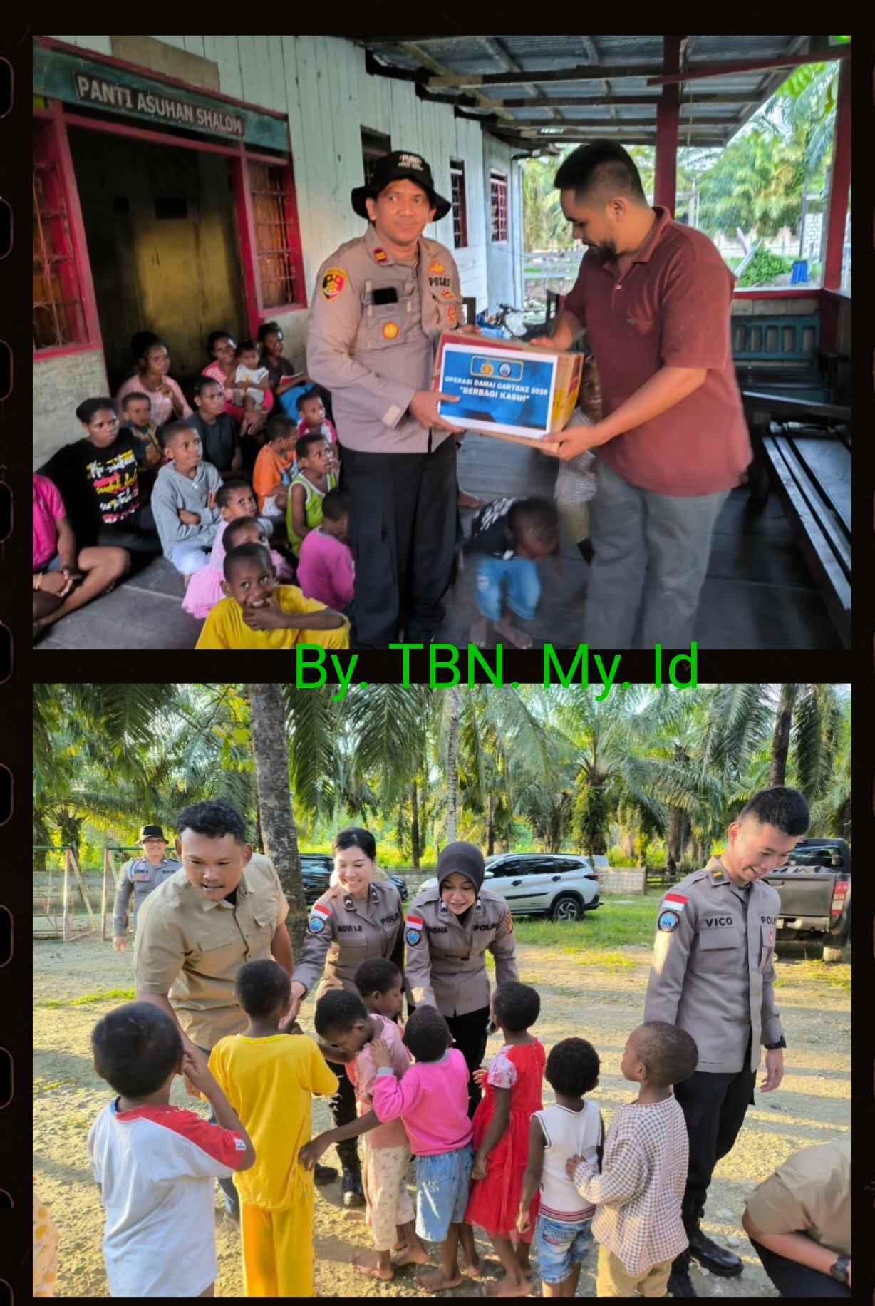 Tawa Anak Papua Pecah Saat Satgas Damai Cartenz Datang, Kisah Haru dari Panti Asuhan Keerom Jadi Sorotan Nasional