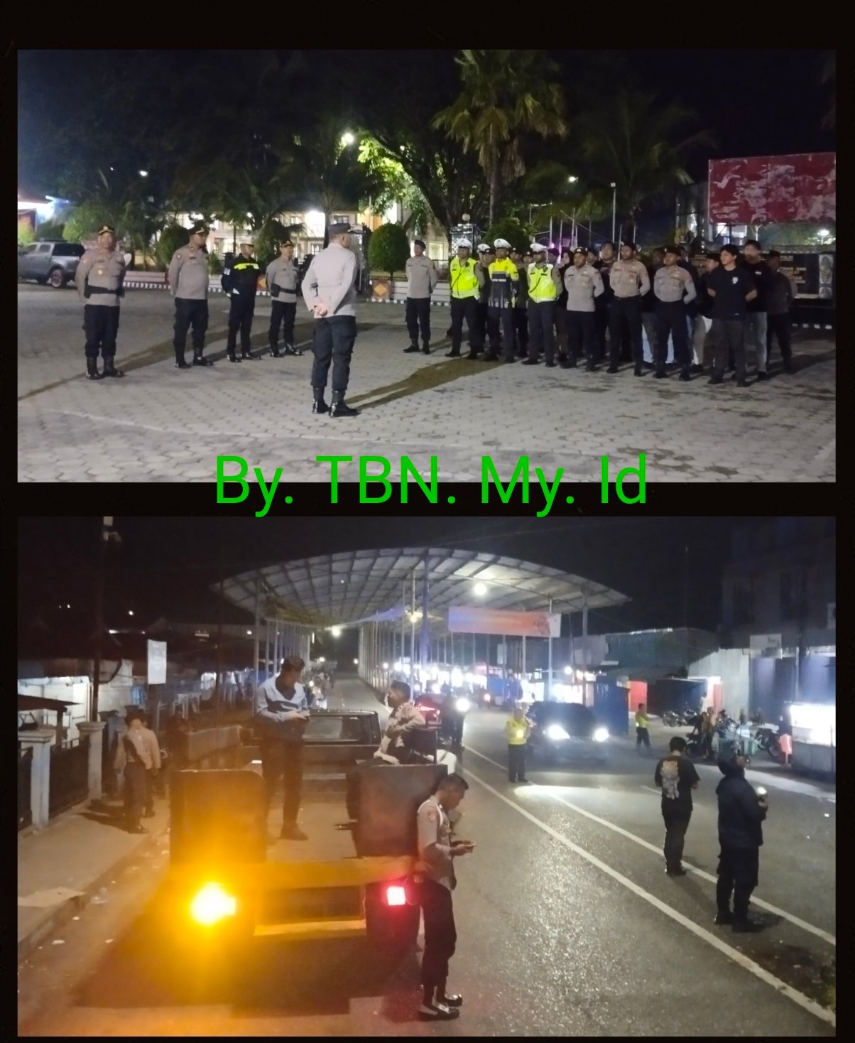 Malam Minggu Digelar KRYD Besar-besaran, Polres Kepulauan Yapen Sisir Titik Rawan demi Jaga Kamtibmas