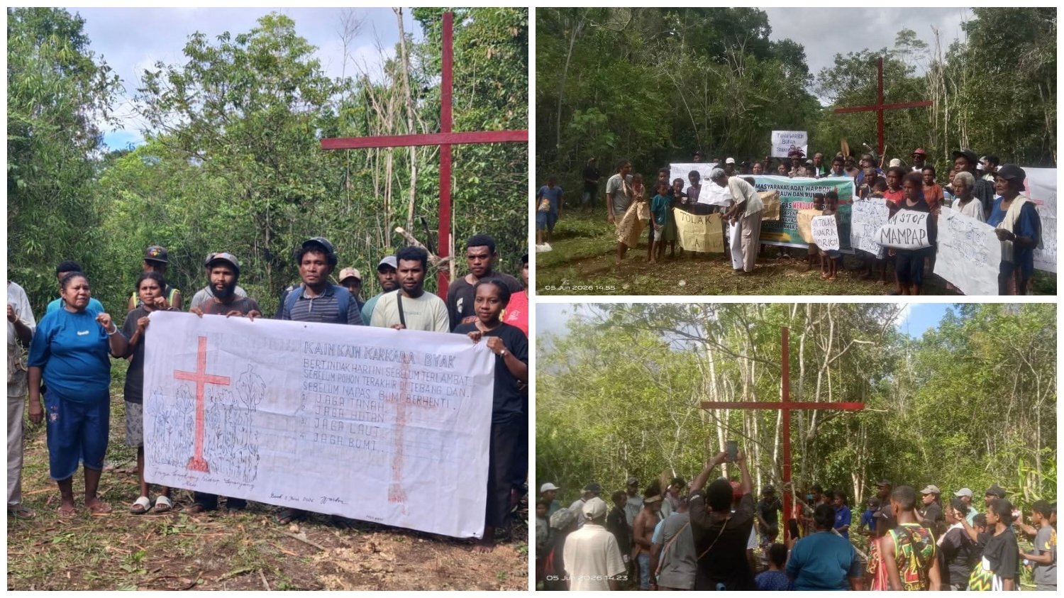 Tanah Adat atau Bandara Antariksa? Masyarakat Warbon Tegas Tolak Rencana BRIN di Biak