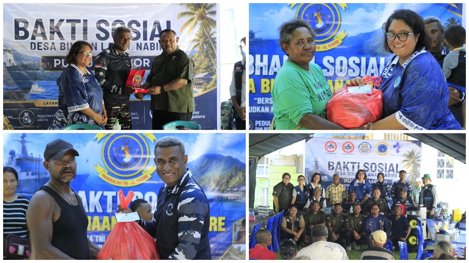 Tembus Pulau-Pulau Terluar Papua, TNI AL Bawa Layanan Kesehatan Gratis dan Program Ekonomi untuk Warga Pesisir