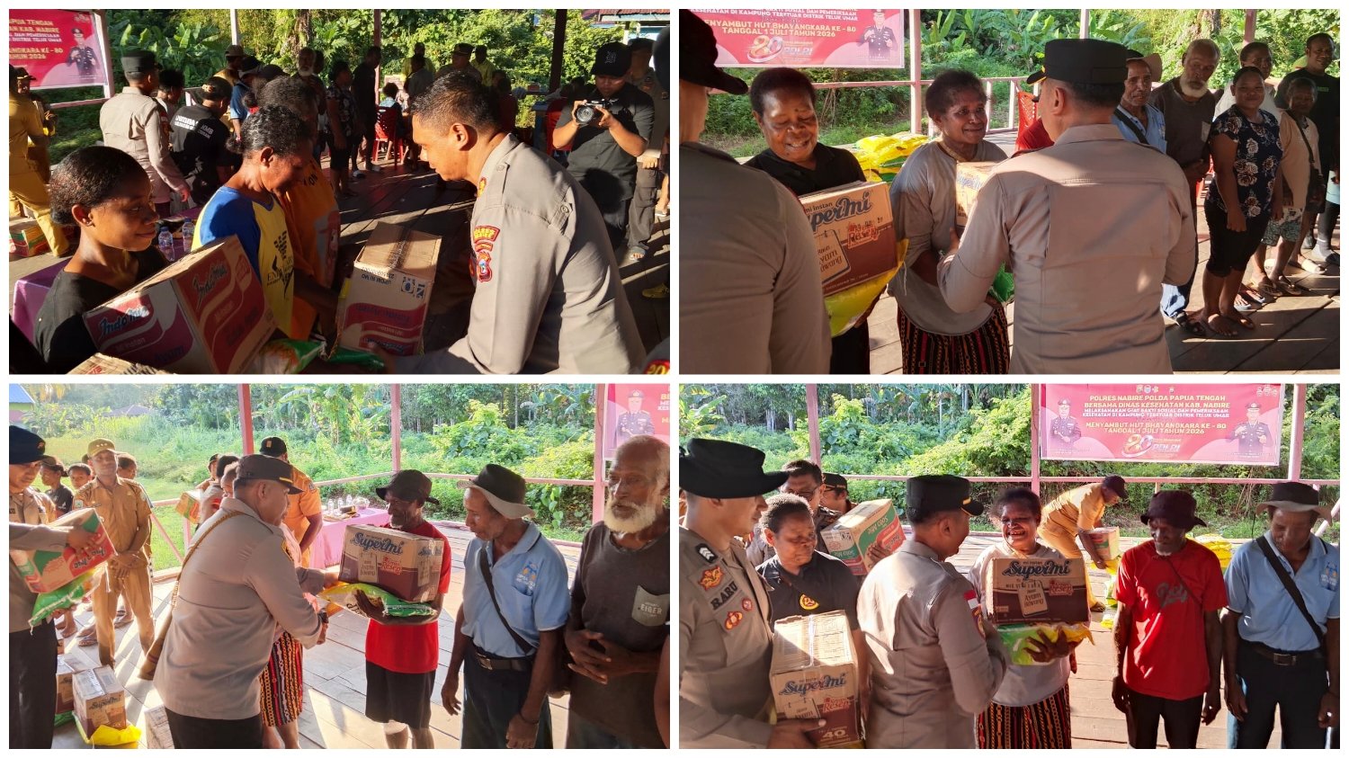 Terungkap! 124 Warga Terserang Malaria di Pedalaman Papua, Kapolres Nabire Turun Langsung Bawa Bantuan dan Layanan Kesehatan Jelang HUT Bhayangkara ke-80