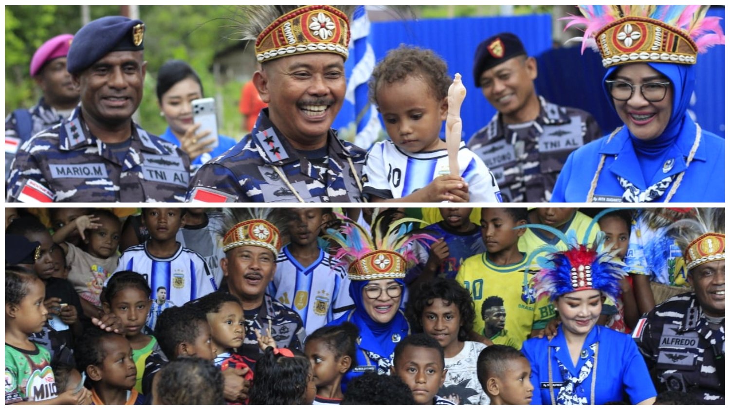 Dari Pangkalan hingga Pendidikan Anak Papua, Misi Besar TNI AL di Nabire Jadi Sorotan Nasional
