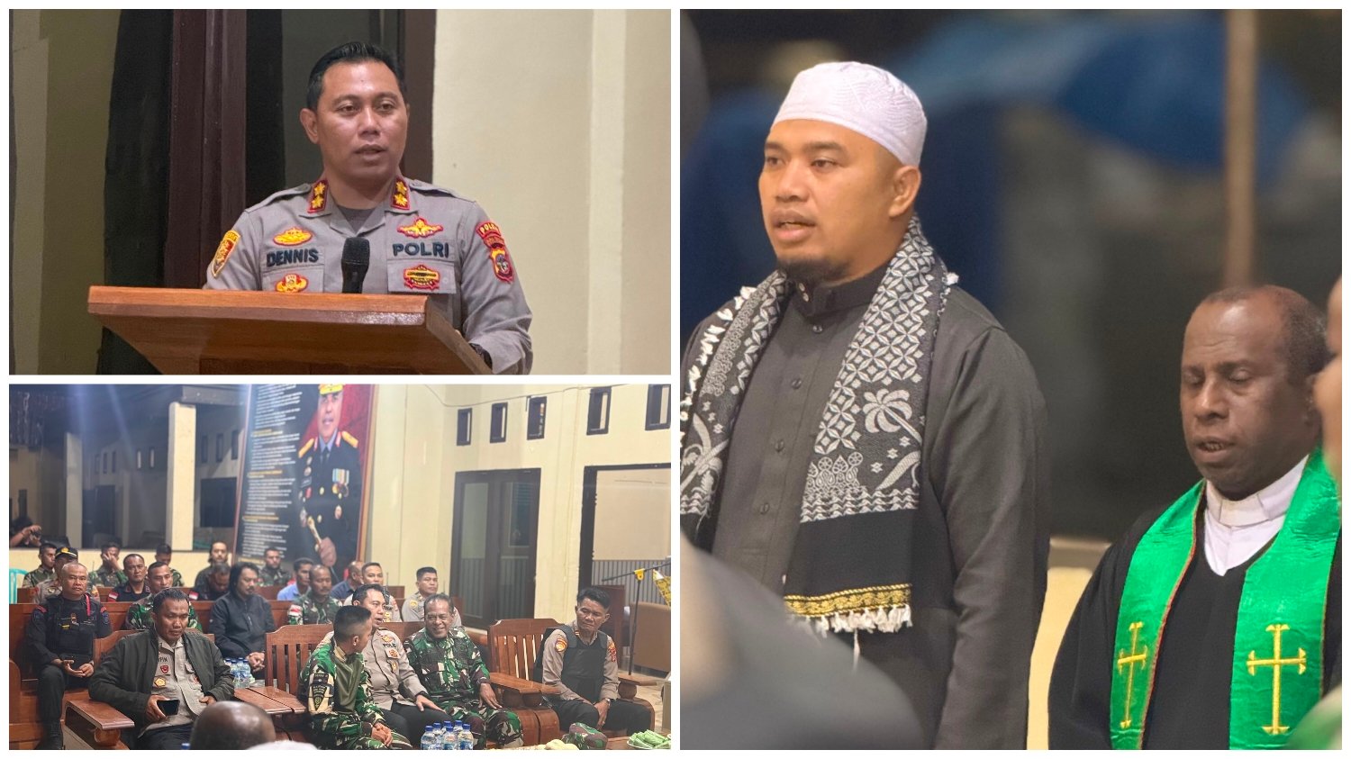 Hari Bhayangkara Ke-80 di Dogiyai Jadi Simbol Persatuan, TNI-Polri dan TOGA Bersatu Panjatkan Doa Demi Papua Tengah Damai